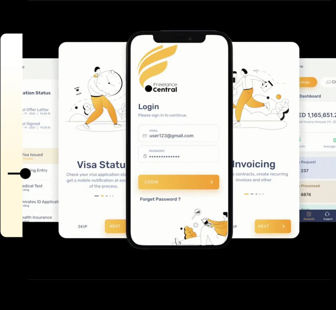 Freelancer Central Mobile App