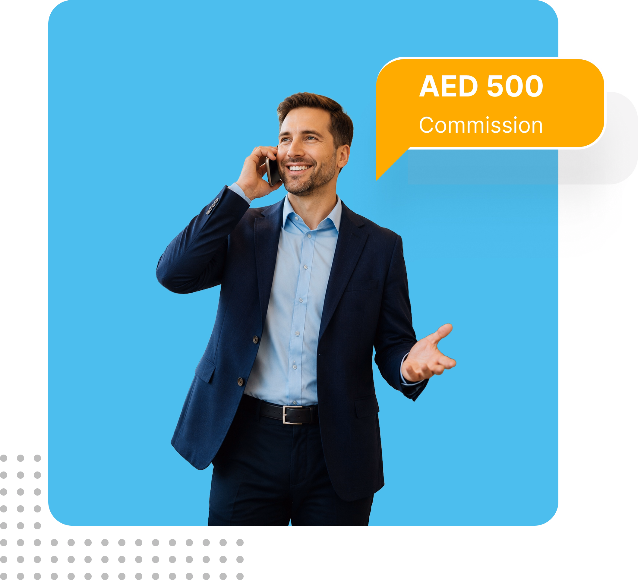 Dynamic Freelancer member sharing their referral link